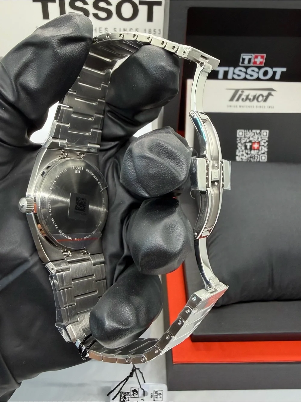 Tissot PRX Ice Blue 35mm Quartz watch Ref: T137.210.11.351.00
